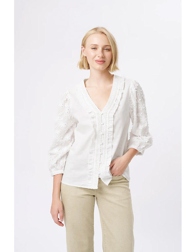 Alicia Shirt White
