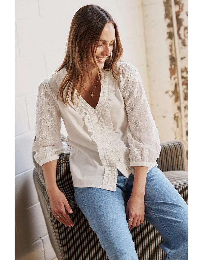 Alicia Shirt White