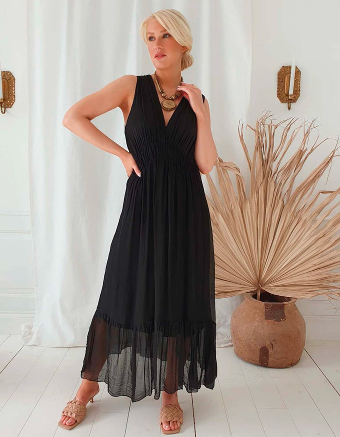 Afrodite Dress Black