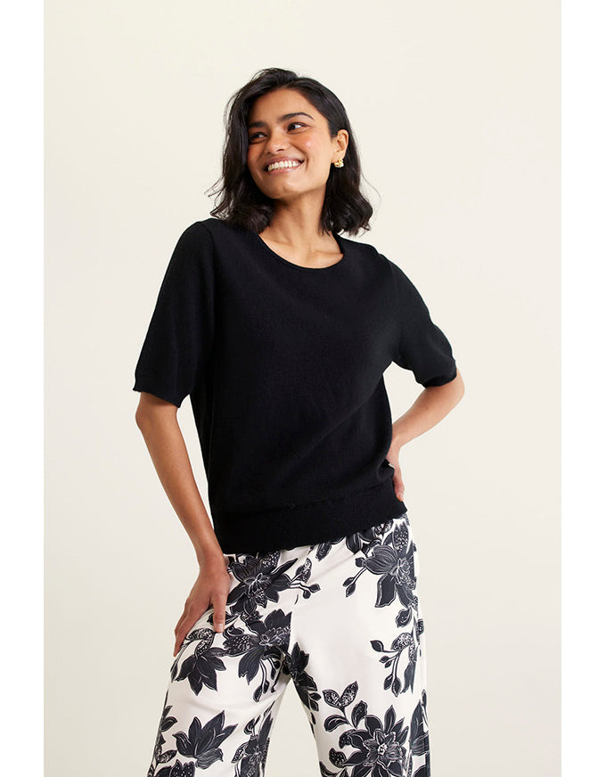 Marcie Top Black Cashmere