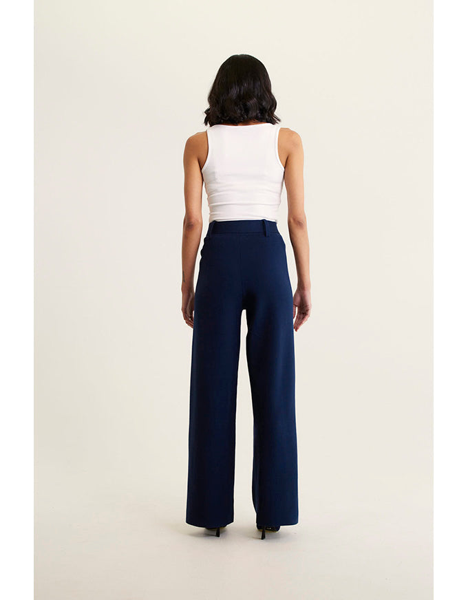 Hamilton Knit Pant Navy