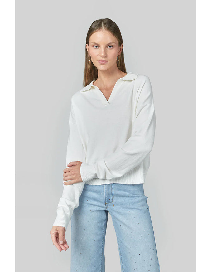 Rita Polo Top Ivory