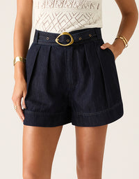 Ana Denim Shorts Indigo