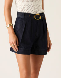 Ana Denim Shorts Indigo