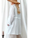 Annabelle Linen Jacket White