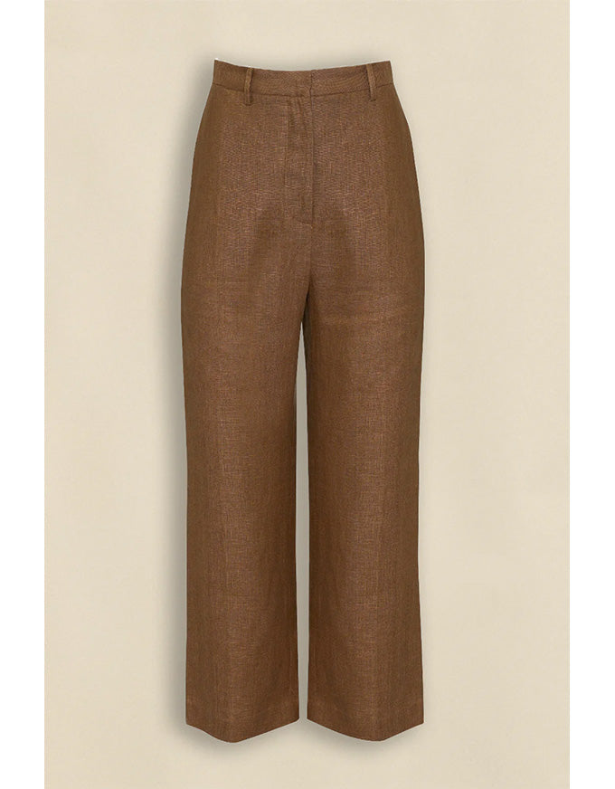 Meridian Linen Pant Mousse