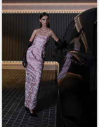 Audrey Strapless - Rose - Australian Made