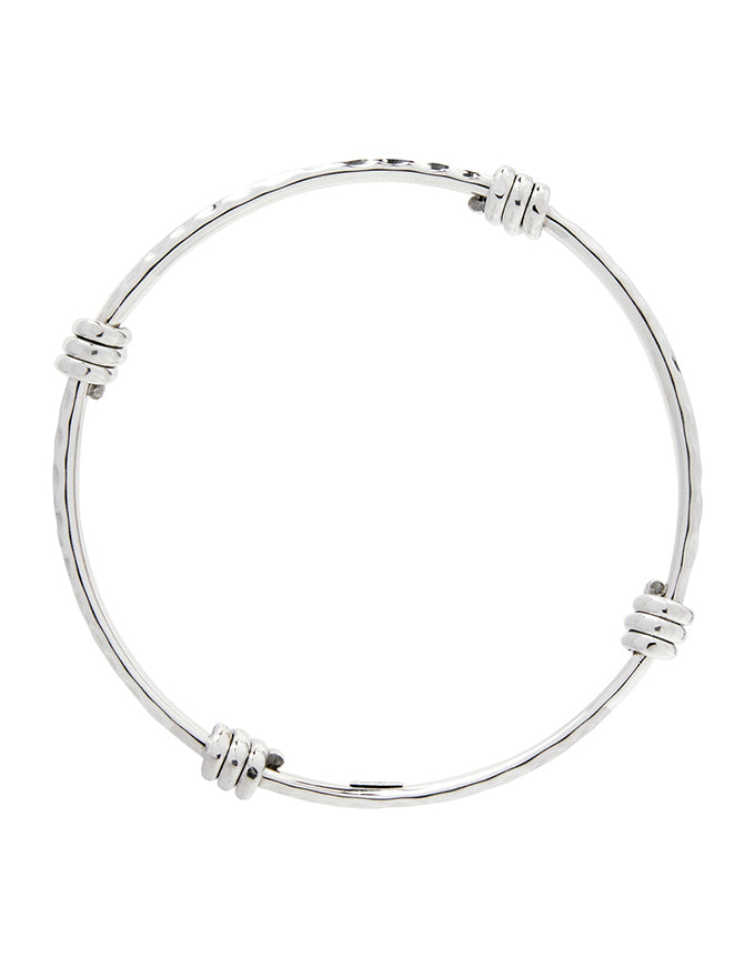 Silver Amarres Bangle