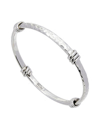 Silver Amarres Bangle