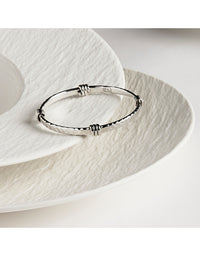 Silver Amarres Bangle