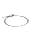 Celestine Fine Silver Bracelet (18.5cm+ext)