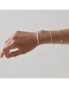 Cassiopeia Silver Bracelet (18.5cm+ext)