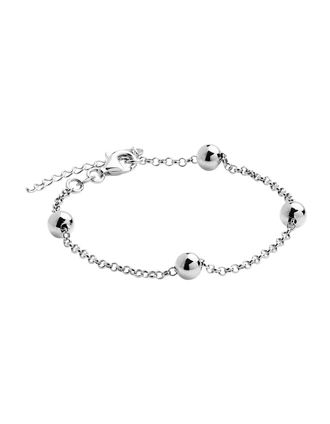 Constellation Silver Bracelet (18.5cm+ext)