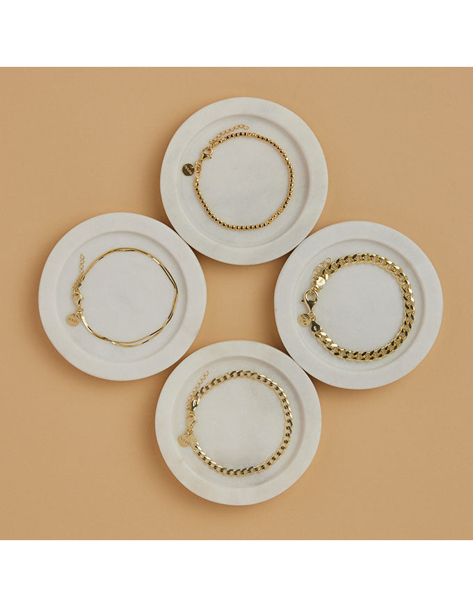 Mirage Double Chain Bracelet Gold