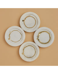 Mirage Double Chain Bracelet Gold
