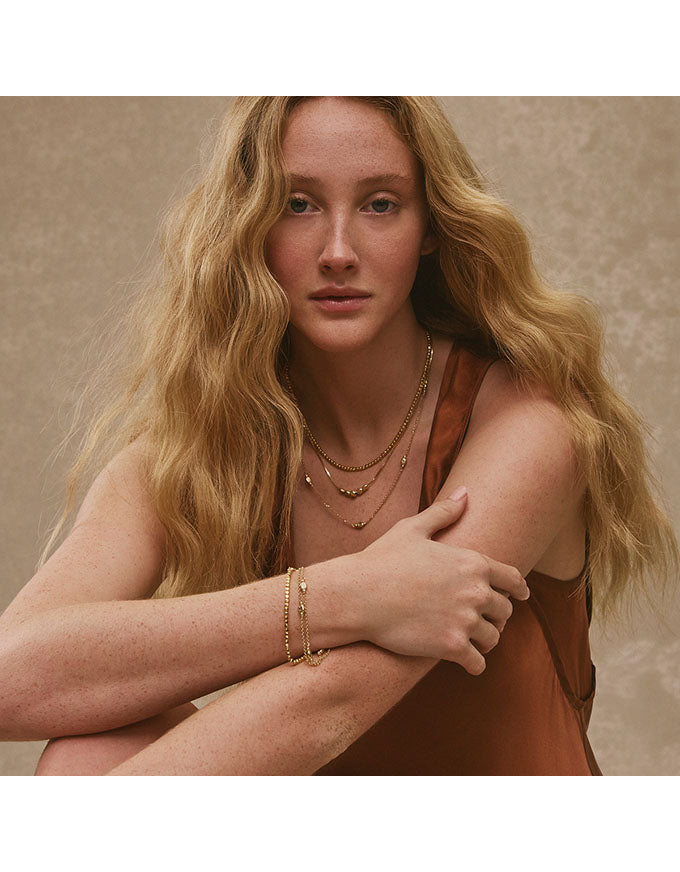 Quadrille Bracelet Gold