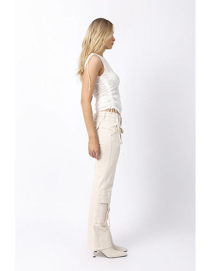 Bouquet Tie Top White