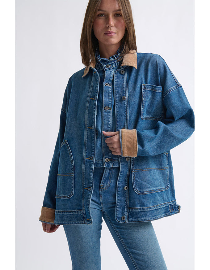 Beth Jacket Dakota Wash