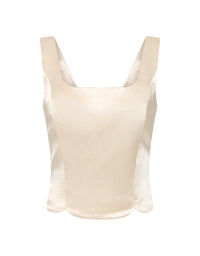 Bianca Bustier Buttermilk