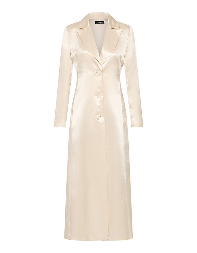 Bianca Trench Buttermilk