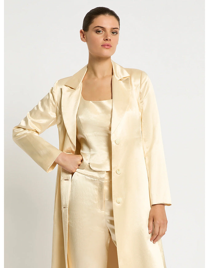 Bianca Trench Buttermilk