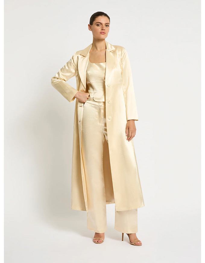 Bianca Trench Buttermilk
