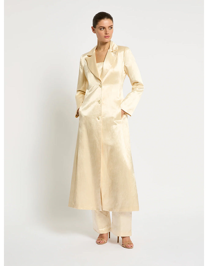 Bianca Trench Buttermilk