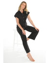 Black Linen Jumpsuit