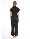 Black Linen Jumpsuit