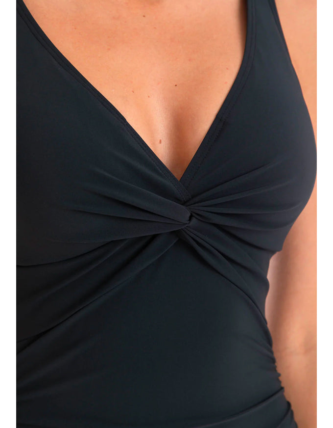 Black Twist One Piece