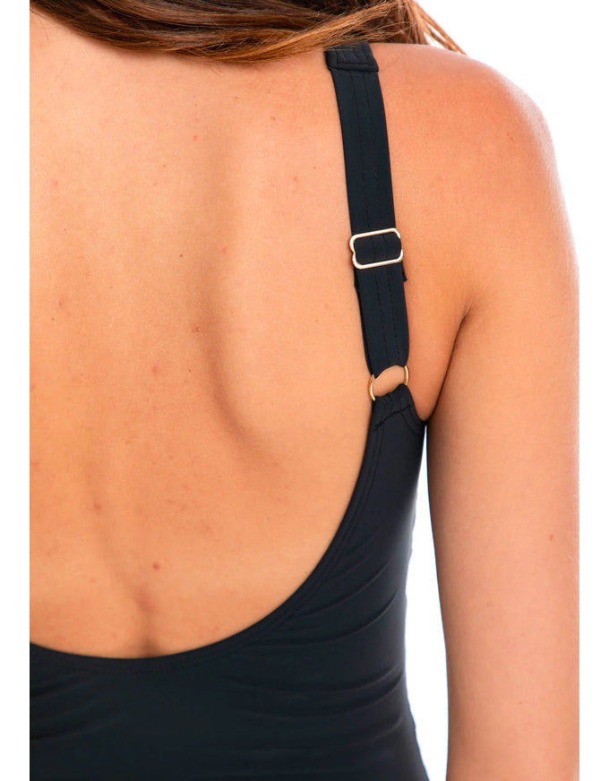 Black Twist One Piece
