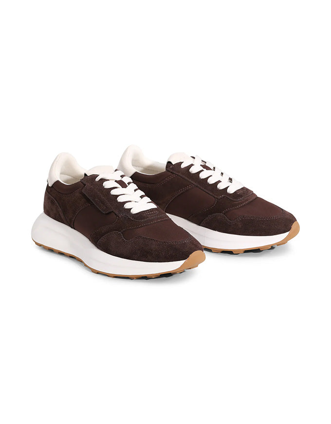 Blakely Sneakers Chocolate Suede
