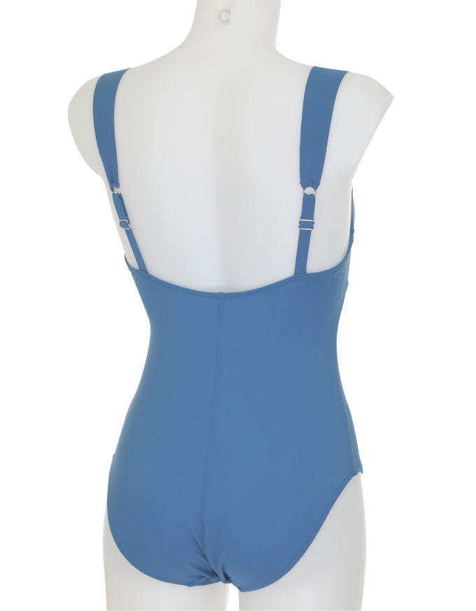 Blue Laser Cut Upper One Piece