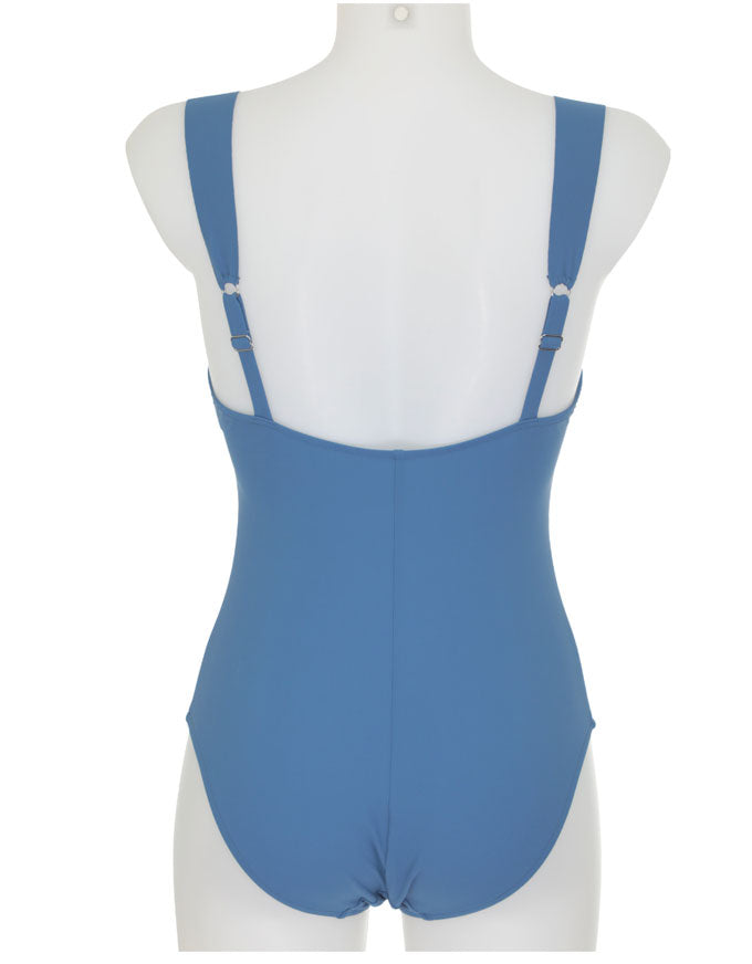 Blue Laser Cut Upper One Piece