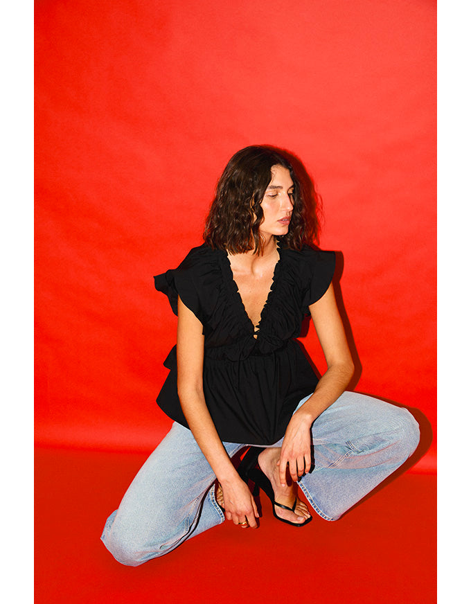 Bobbie Top Black