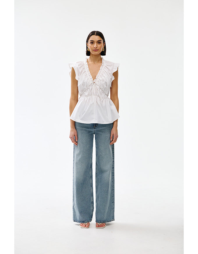 Bobbie Top Ivory