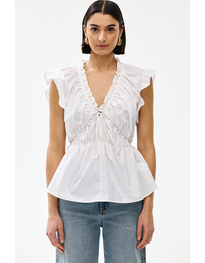Bobbie Top Ivory