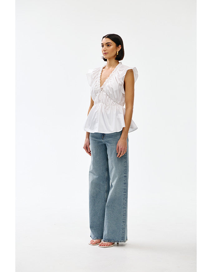 Bobbie Top Ivory