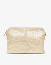 Bowery Wallet Gold Crinkle