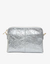 Bowery Wallet Silver Crinkle