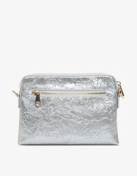 Bowery Wallet Silver Crinkle