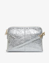 Bowery Wallet Silver Crinkle