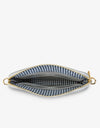 Bowery Wallet Silver Crinkle
