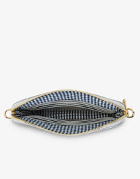 Bowery Wallet Silver Crinkle