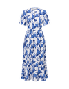 Cable Dress Azure Bouquet