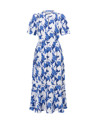 Cable Dress Azure Bouquet