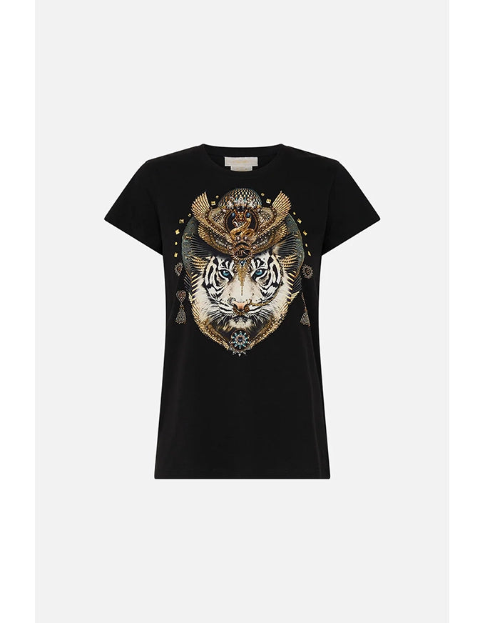 Slim Fit T-Shirt Call me Cleopatra