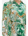 Corridor Of Calm Waist Tie Shirt Dress