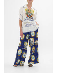 The Song Of Saint Anthony Wide Leg Waisted Pant