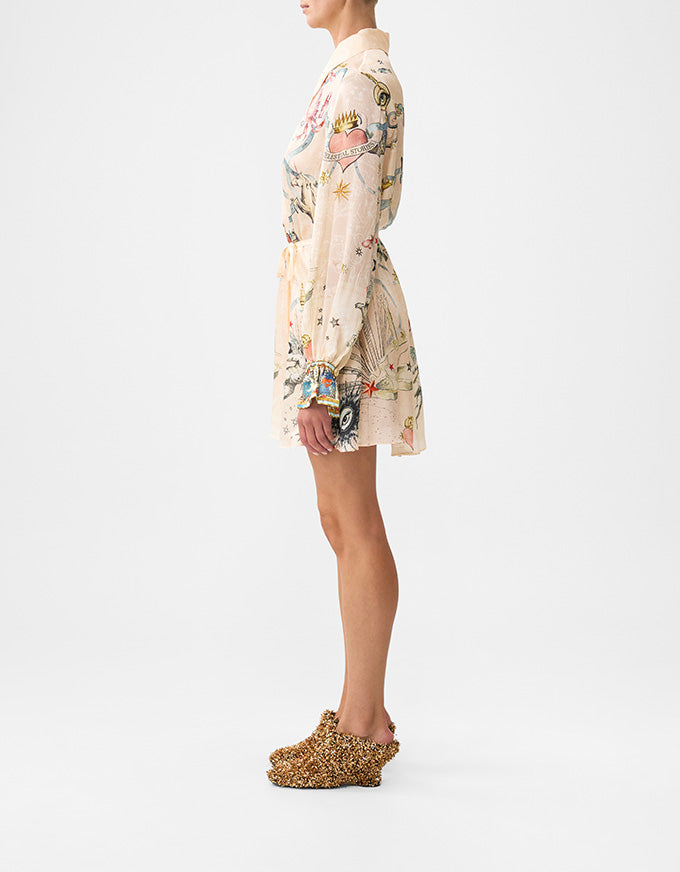 House Of Horoscopes Shift Shirt Dress